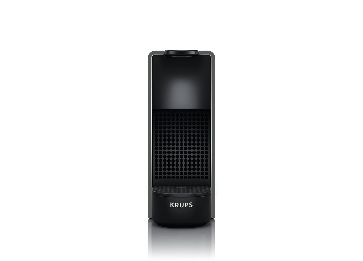 Nespresso Krups XN110BRD Essenza mini coffee capsule machine | 0.6 L | 19 bar | energy saving mode | grey | energy class A