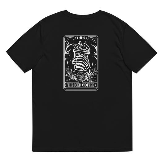 the iced coffee tarot // organic t-shirt