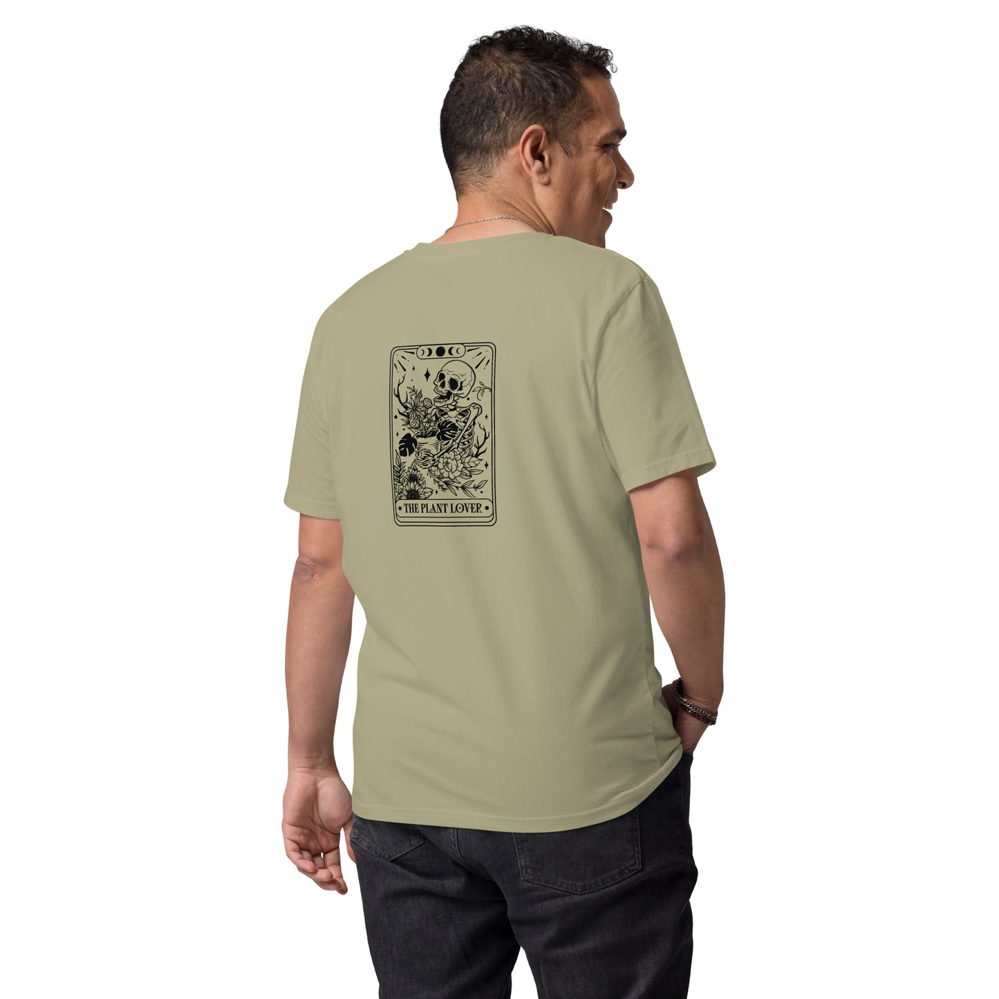 plant lover tarot // front + back // organic t-shirt