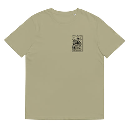 plant lover tarot // front + back // organic t-shirt