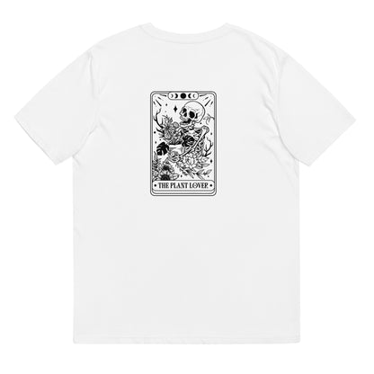 plant lover tarot // front + back // organic t-shirt