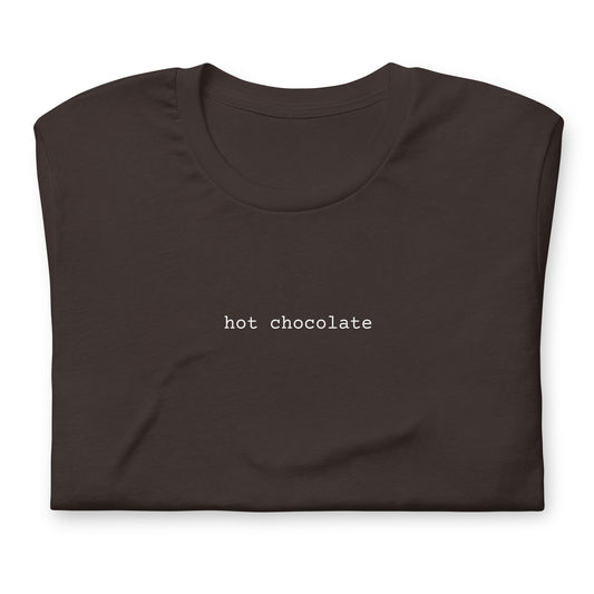 hot chocolate // t-shirt