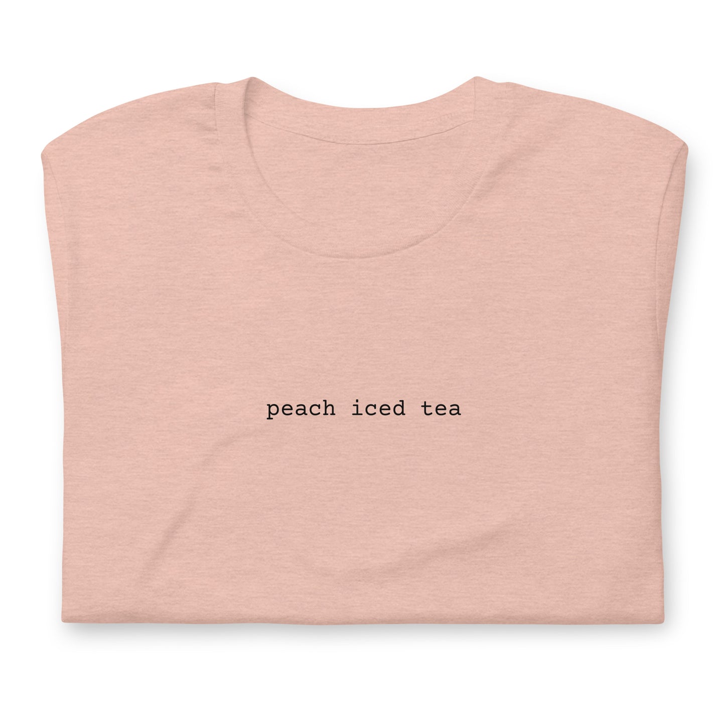 peach iced tea // t-shirt