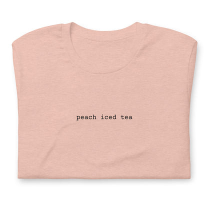 peach iced tea // t-shirt