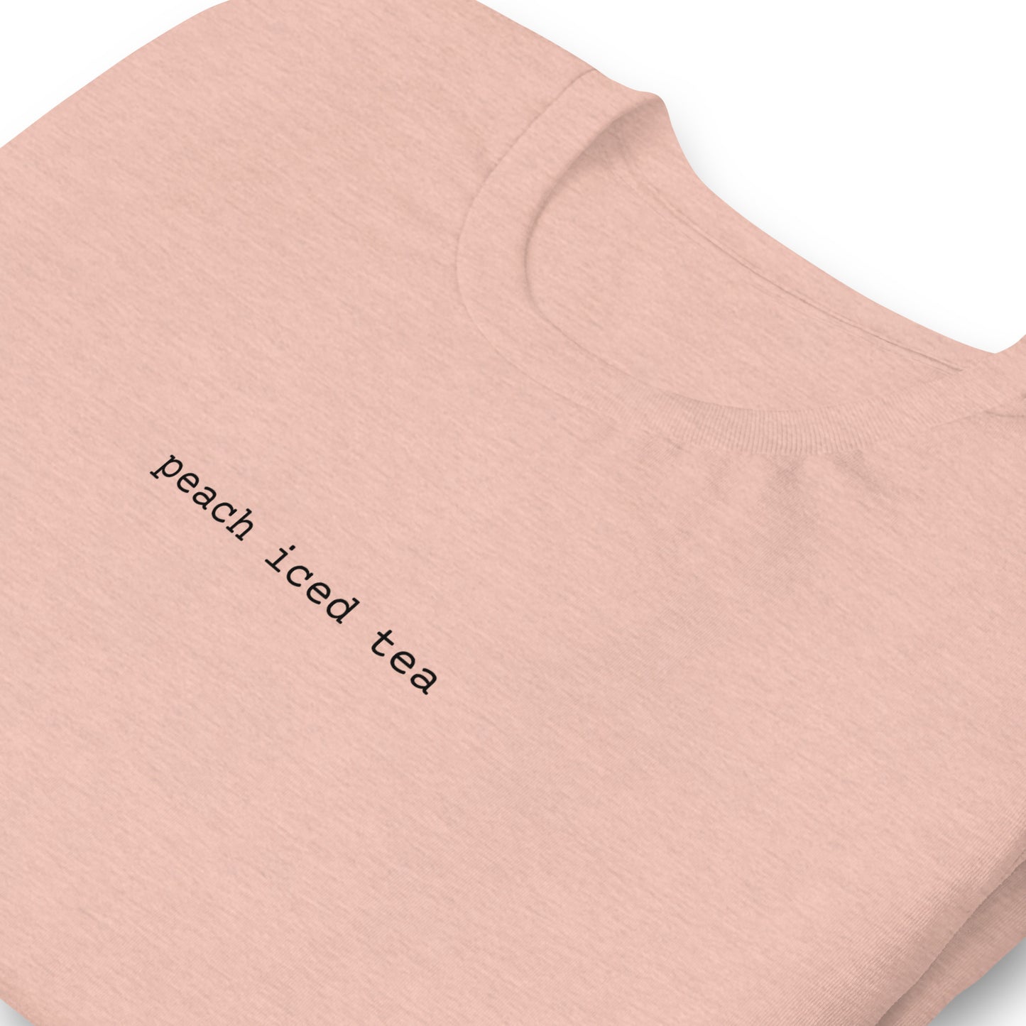 peach iced tea // t-shirt