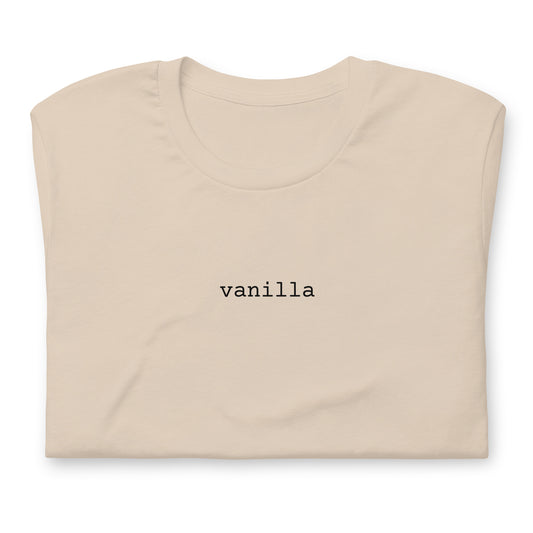 vanilla // t-shirt