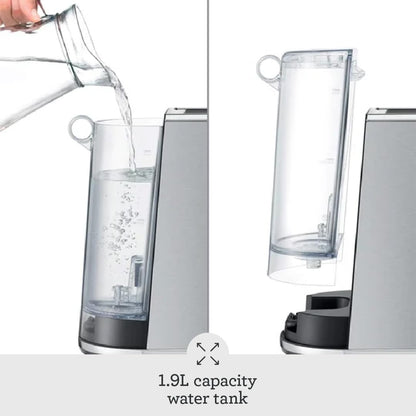 Sage - The Bambino Plus - Compact Coffee Machine with Automatic Milk Frother, Brushed Stainless Steel