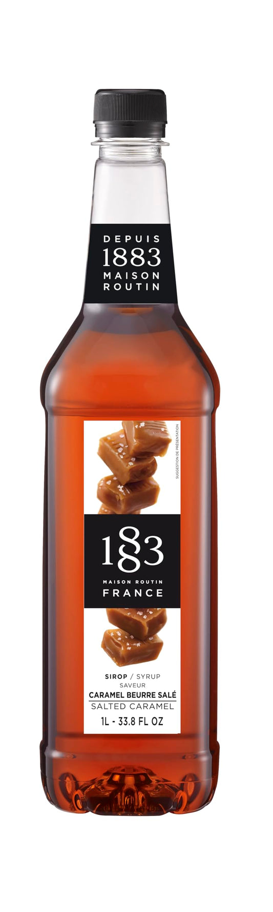 1883 Maison Routin Premium Salted Caramel Syrup 1L